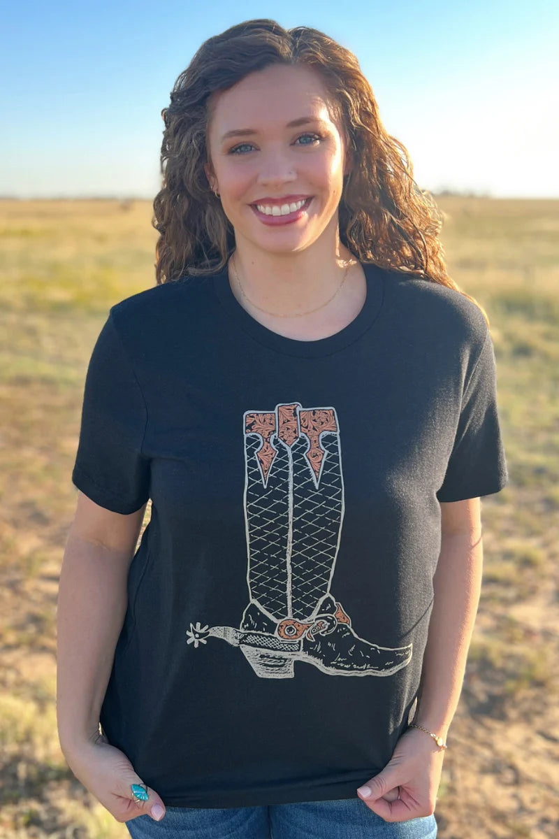 KNOCKIN' BOOTS TEE