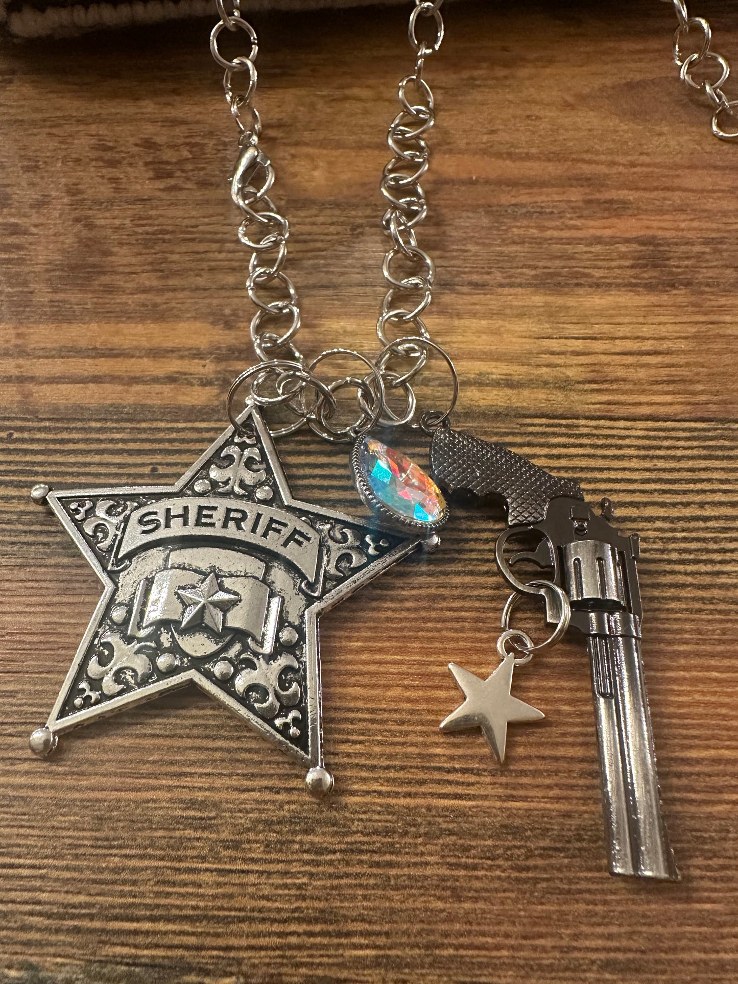 Sheriff Charms Necklace