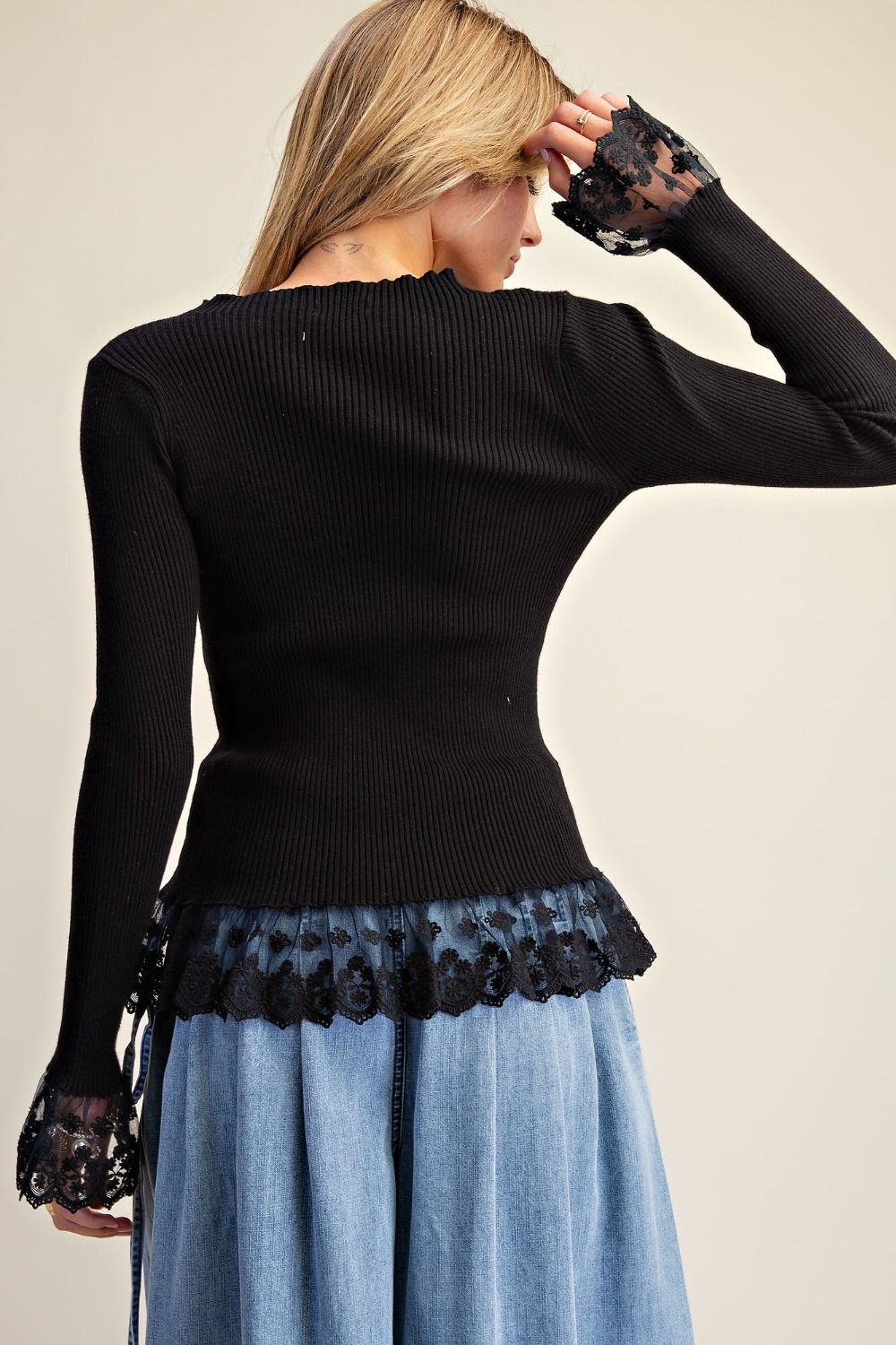 Lacey Lace Top