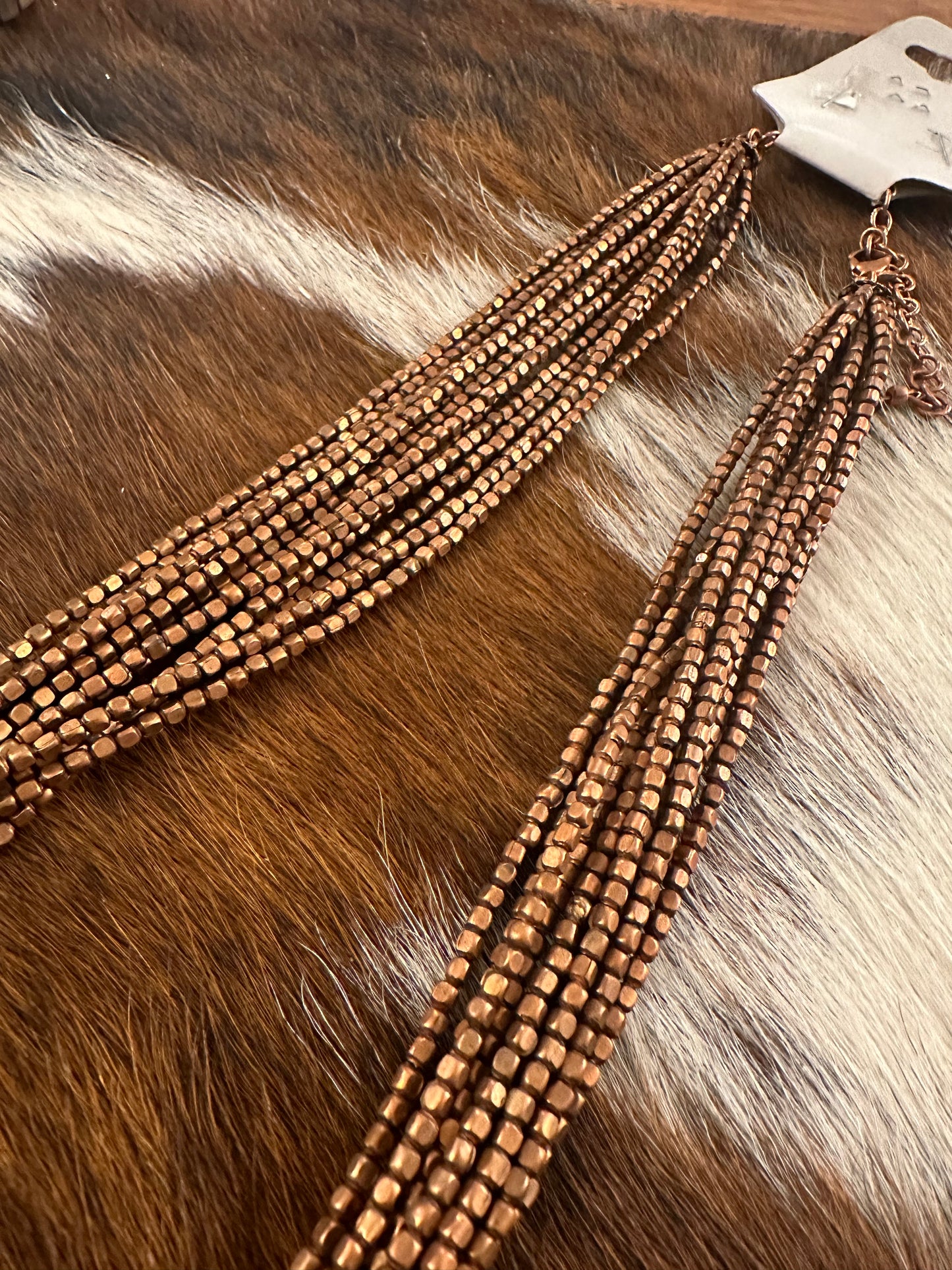 Double Cross Necklace