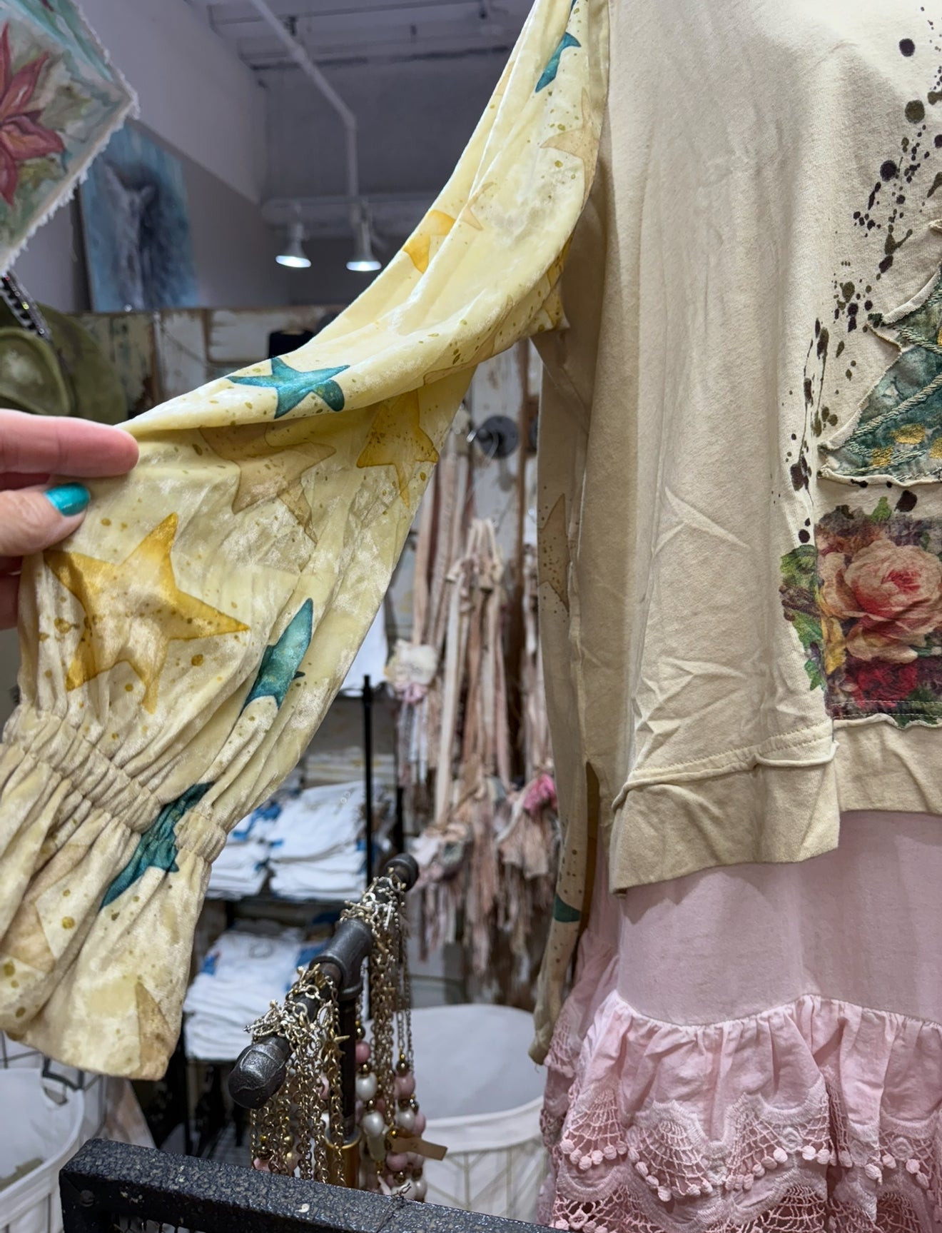 Rosie Pink Christmas Shirt / One Size