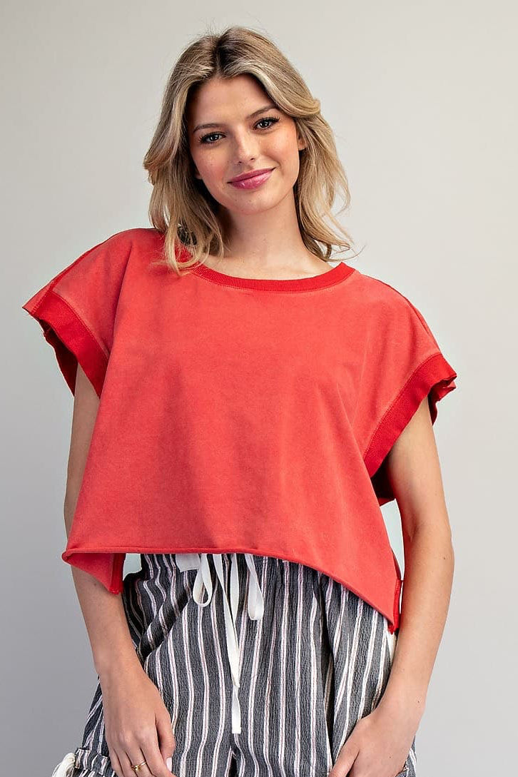 Ruby Red Top