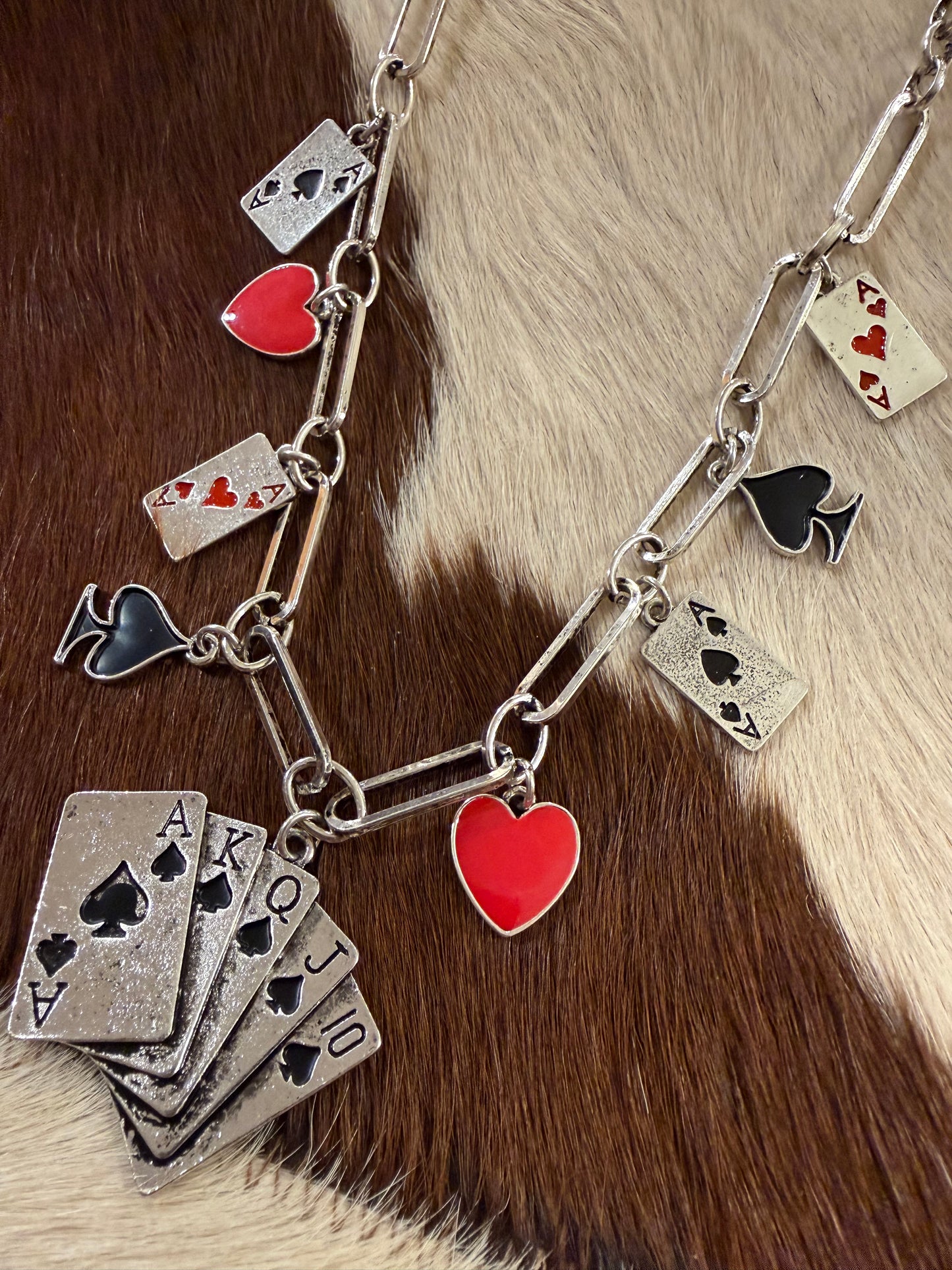 Got Any Jacks - Charm Necklace