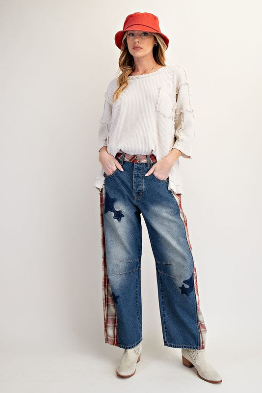 Short Sleeve Mineral Washed Top