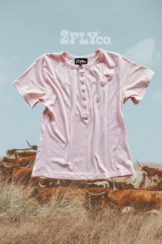 YOAKUM TEE *BLUSH