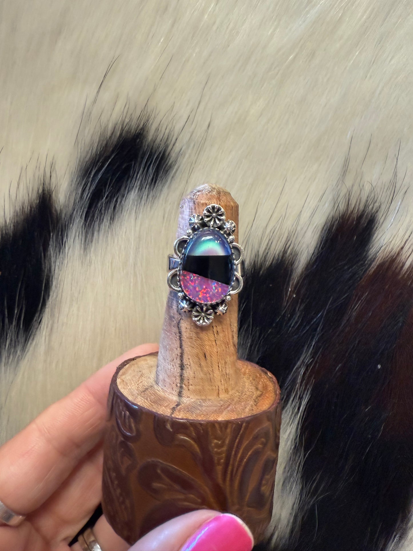 Bold Kandy Multi Colored Sterling Silver Rings