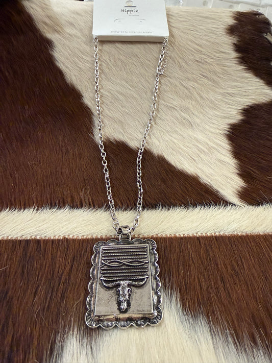 Steer Stitch Necklace