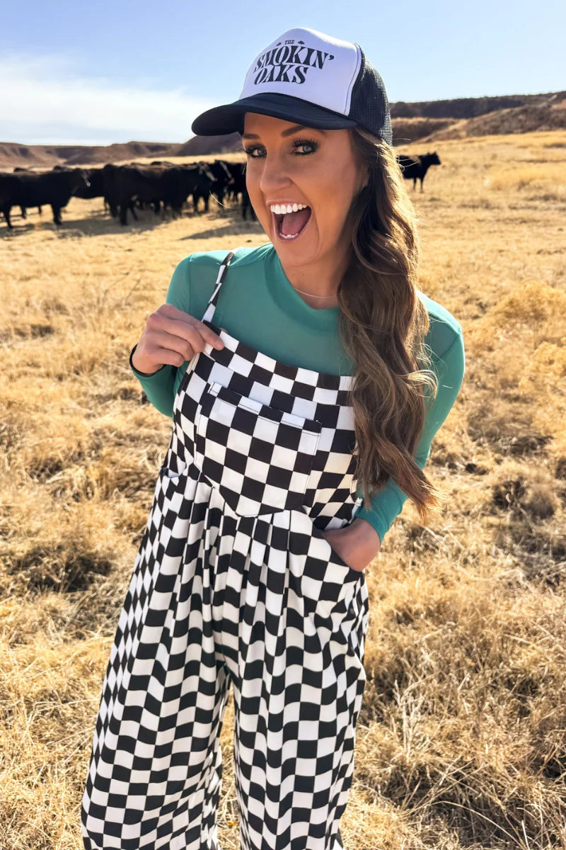 ROUND THE TRACK JUMPSUIT