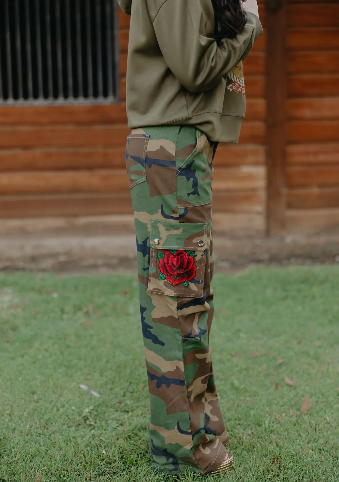 Heavenly Rose Camo Pant by Rodeo Quincy