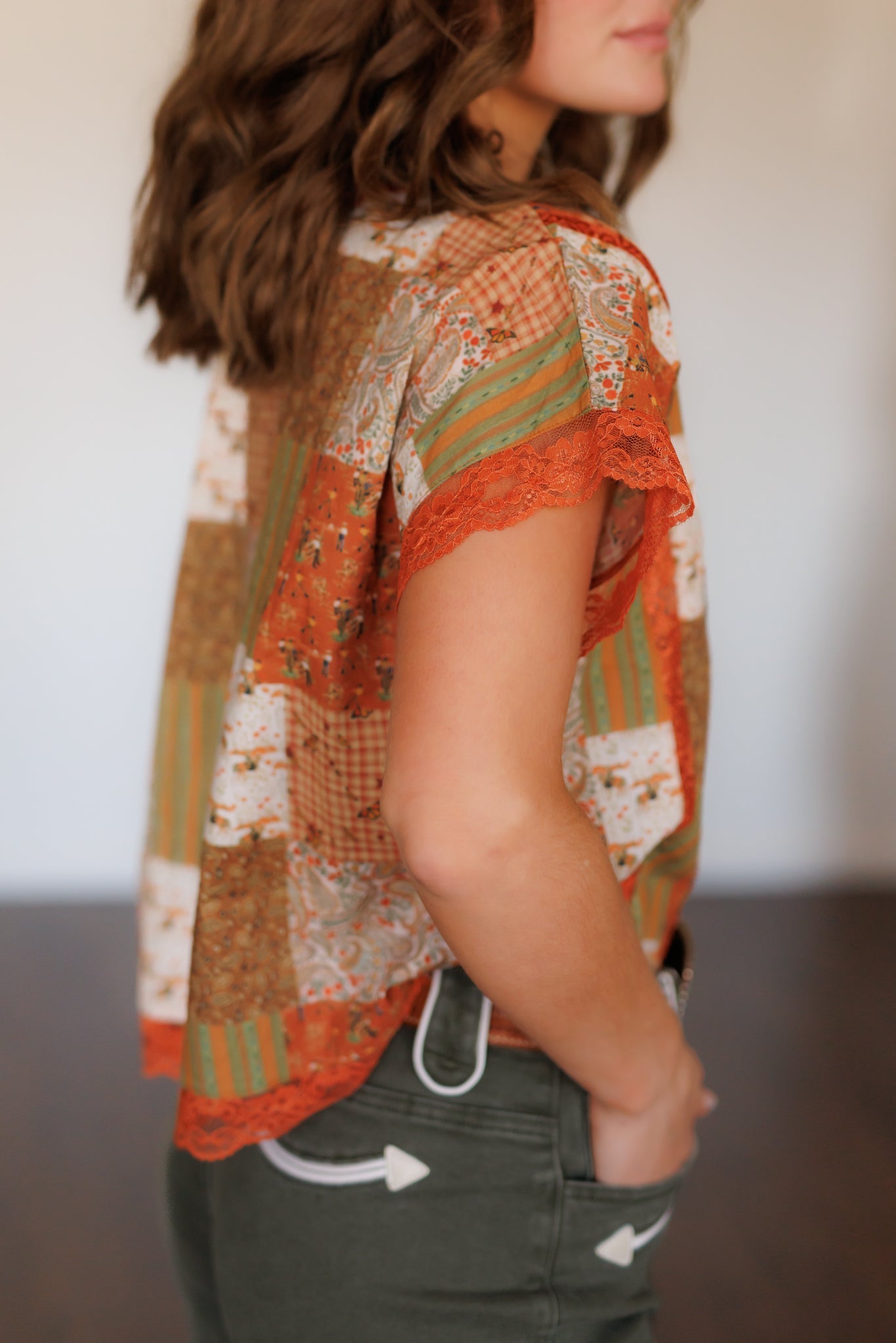 Patchwork Lace Top