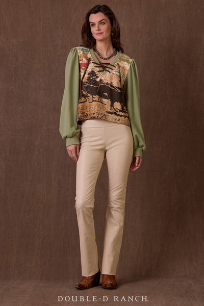 Oh Those Western Skies Top by Double D