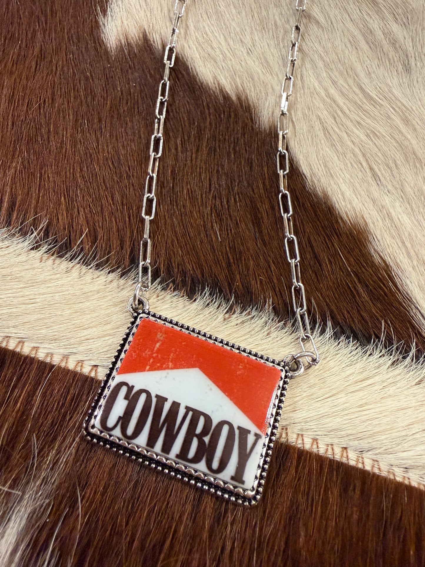 Kick It Cowboy Necklace