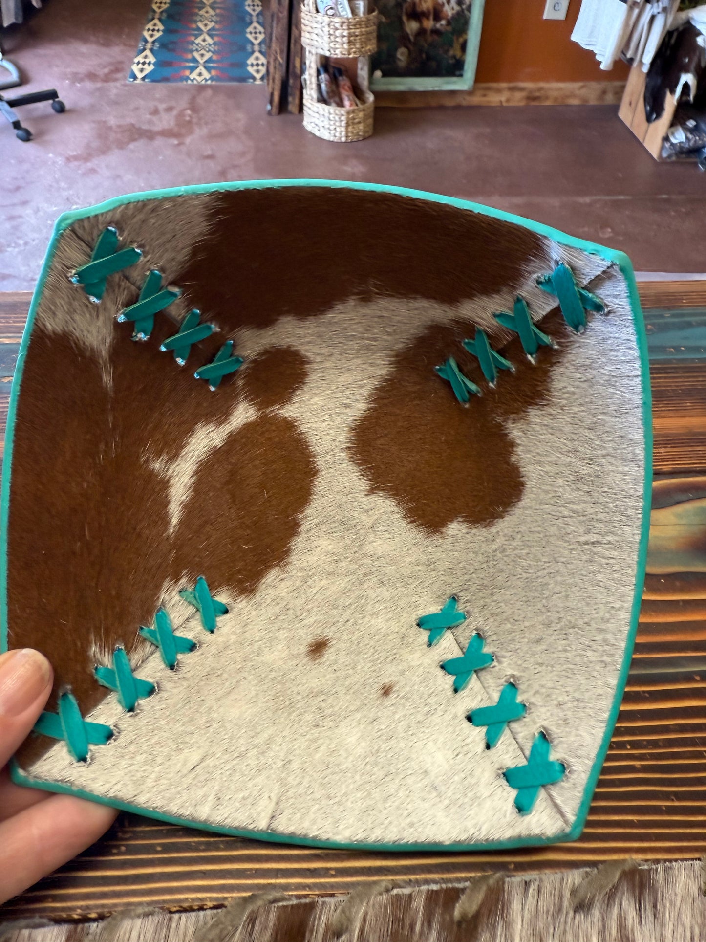 Cowhide Bowl