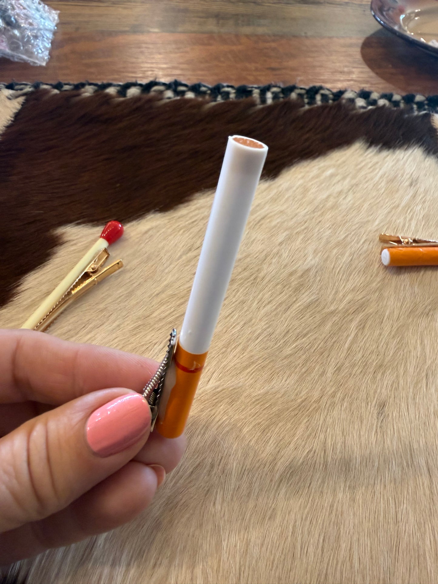 Cigarette Hair Pins