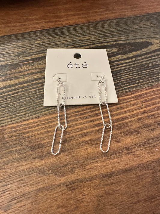 Ella Paperclip Earrings