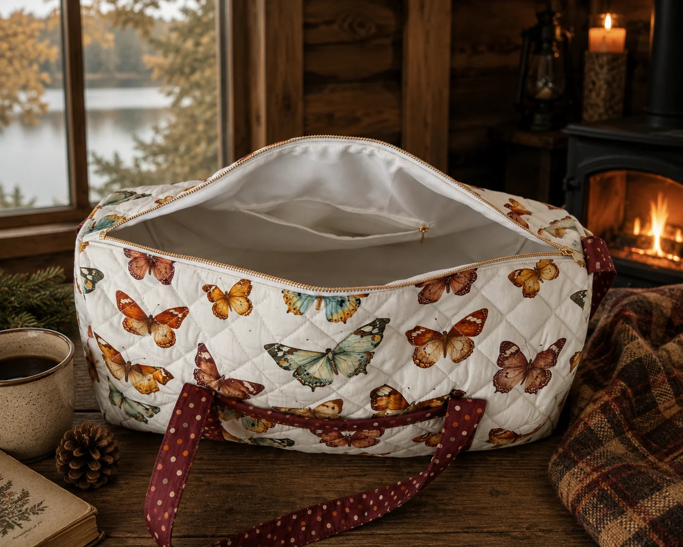 BUTTERFLY 🦋 WEEKENDER DUFFEL BAG