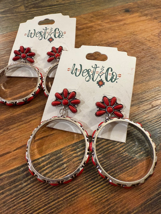 Ruby Red’s Earrings