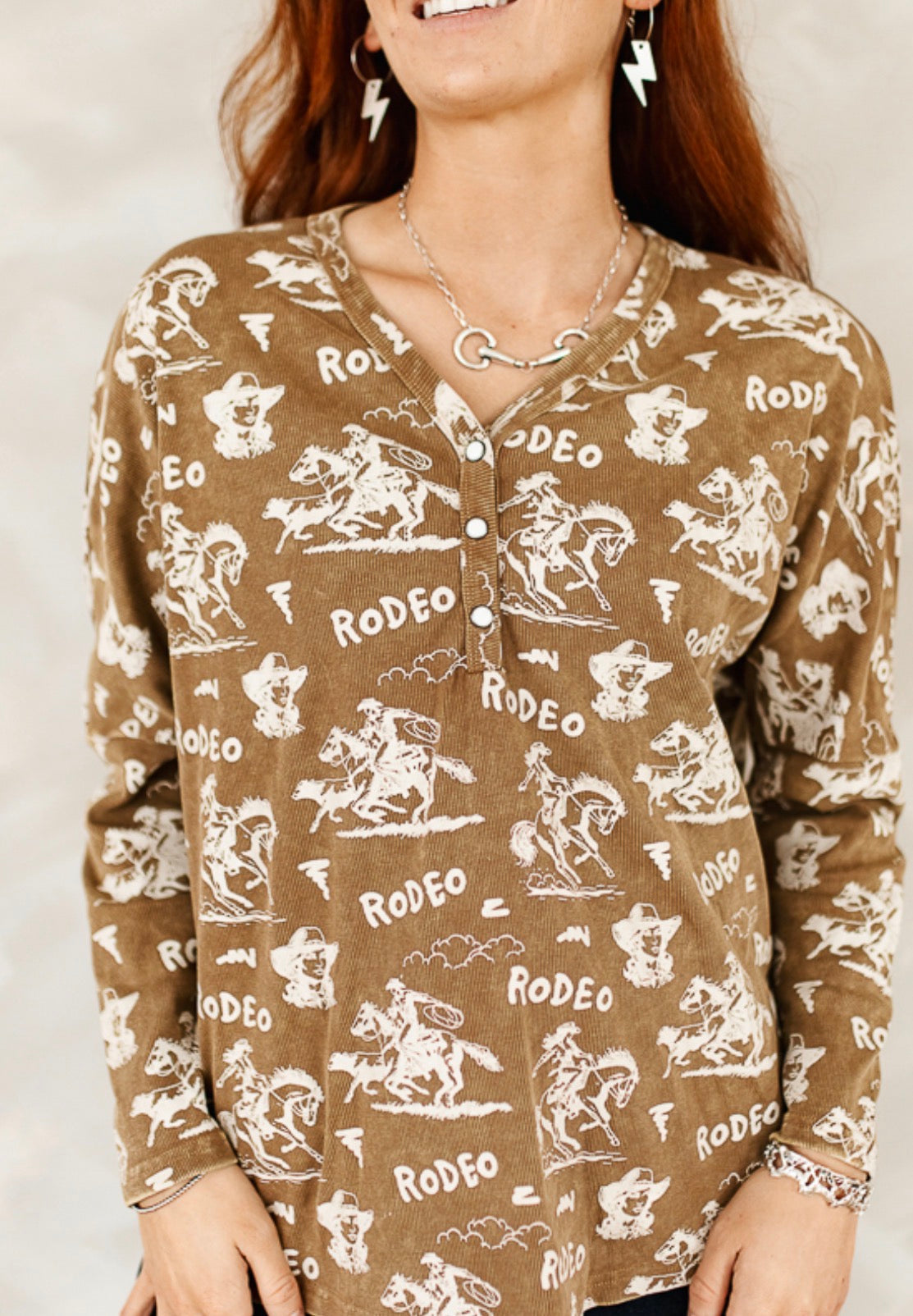 CAMEL MINERAL WASH RODEO TOP