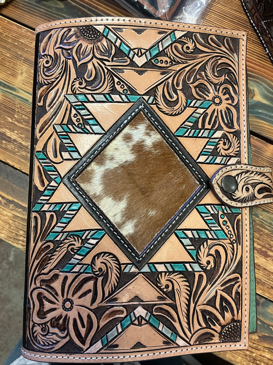 Tooled Leather Notebook Covers