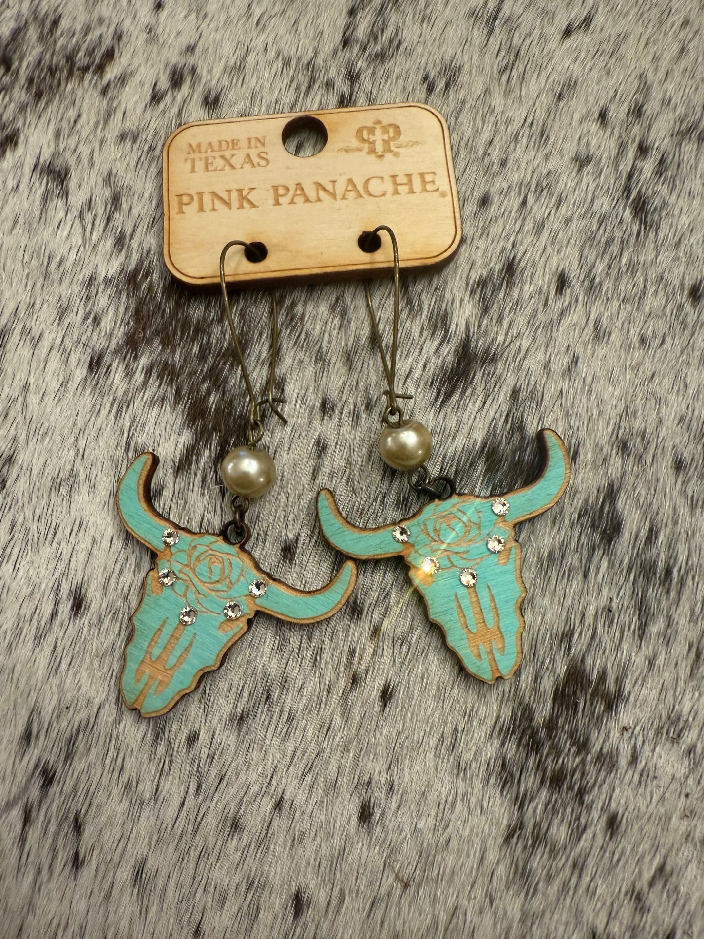 Steer Head Choker OR Earrings