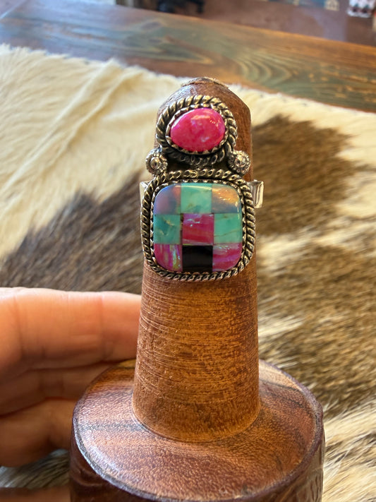 Kandy Kate Multi Colored Sterling Silver Rings