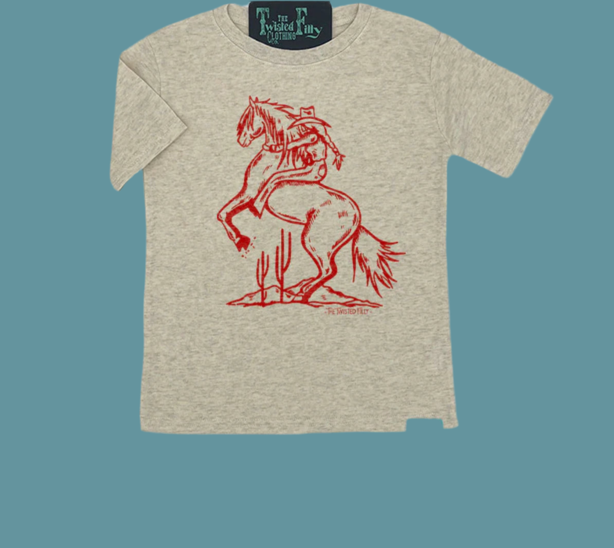 Buckin Cowgirl Tee