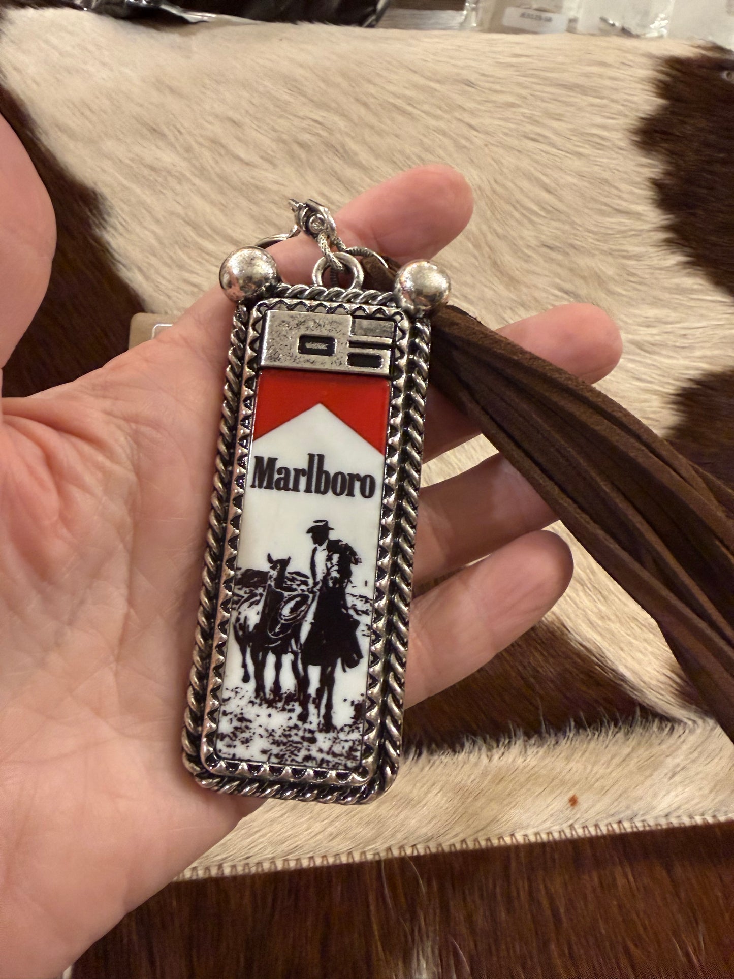 Marlboro Man Keychain