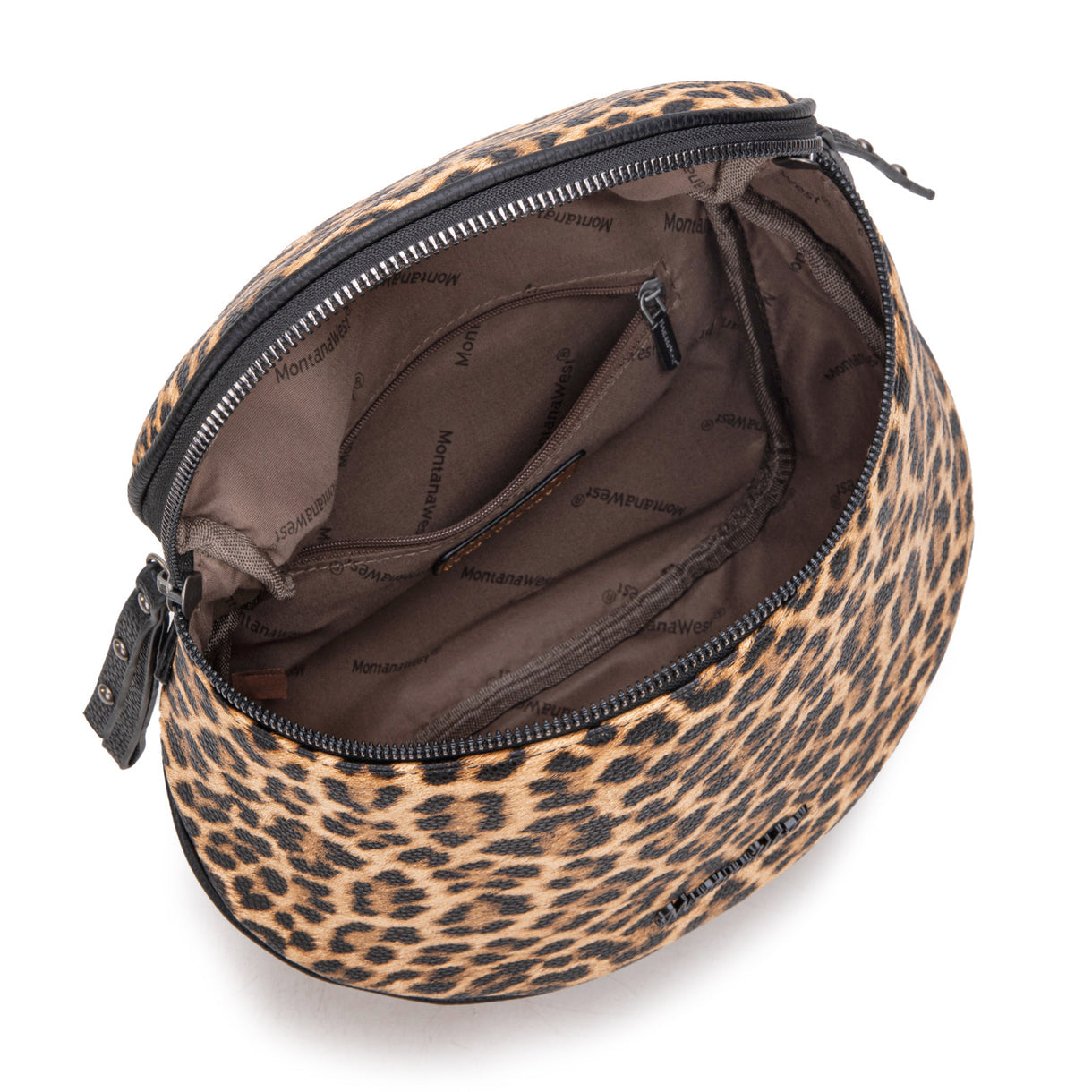 Leopard Crossbody Bum Bag with Coin Purse