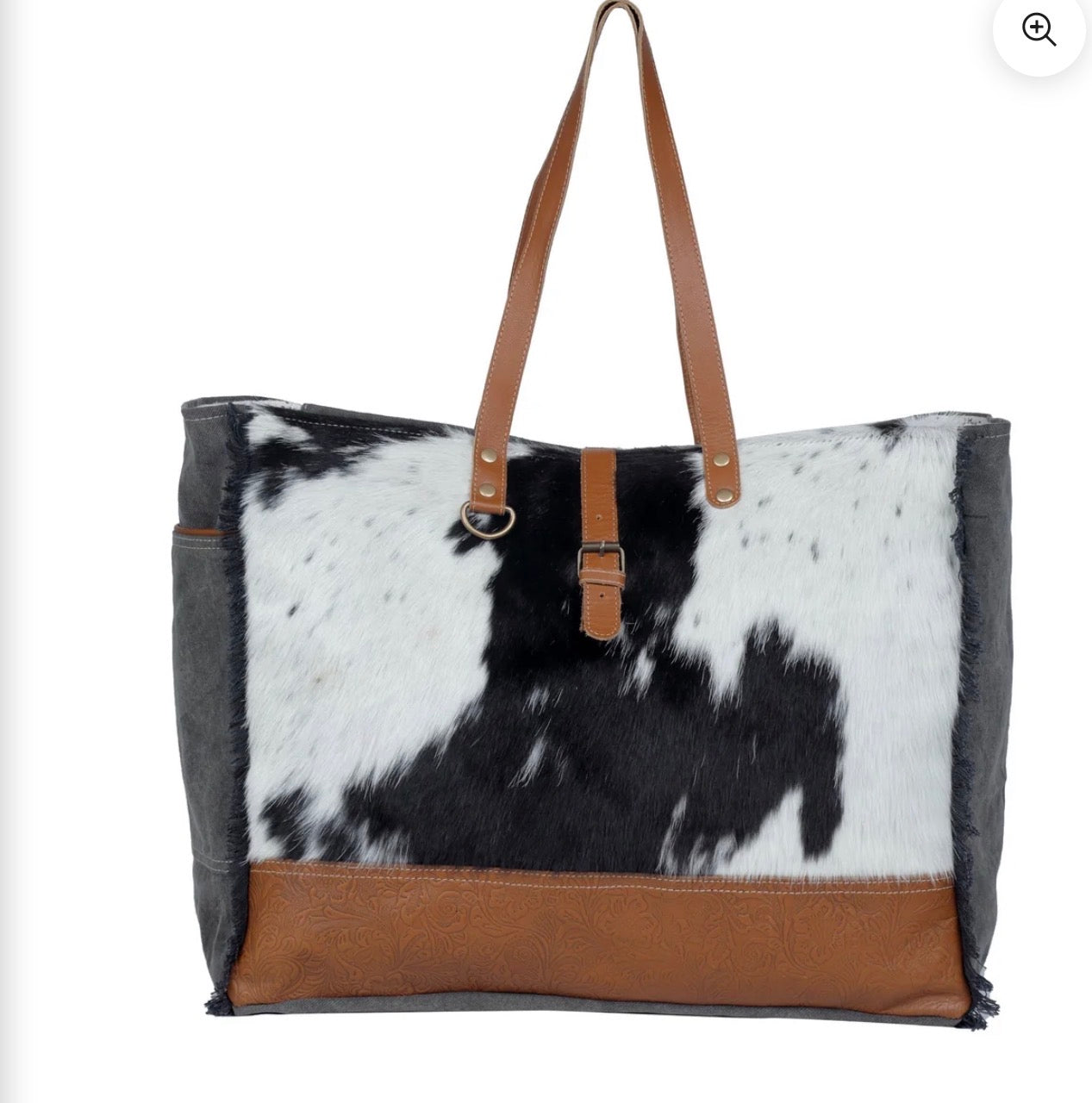 Matty Affair Canvas & Hairon Bag