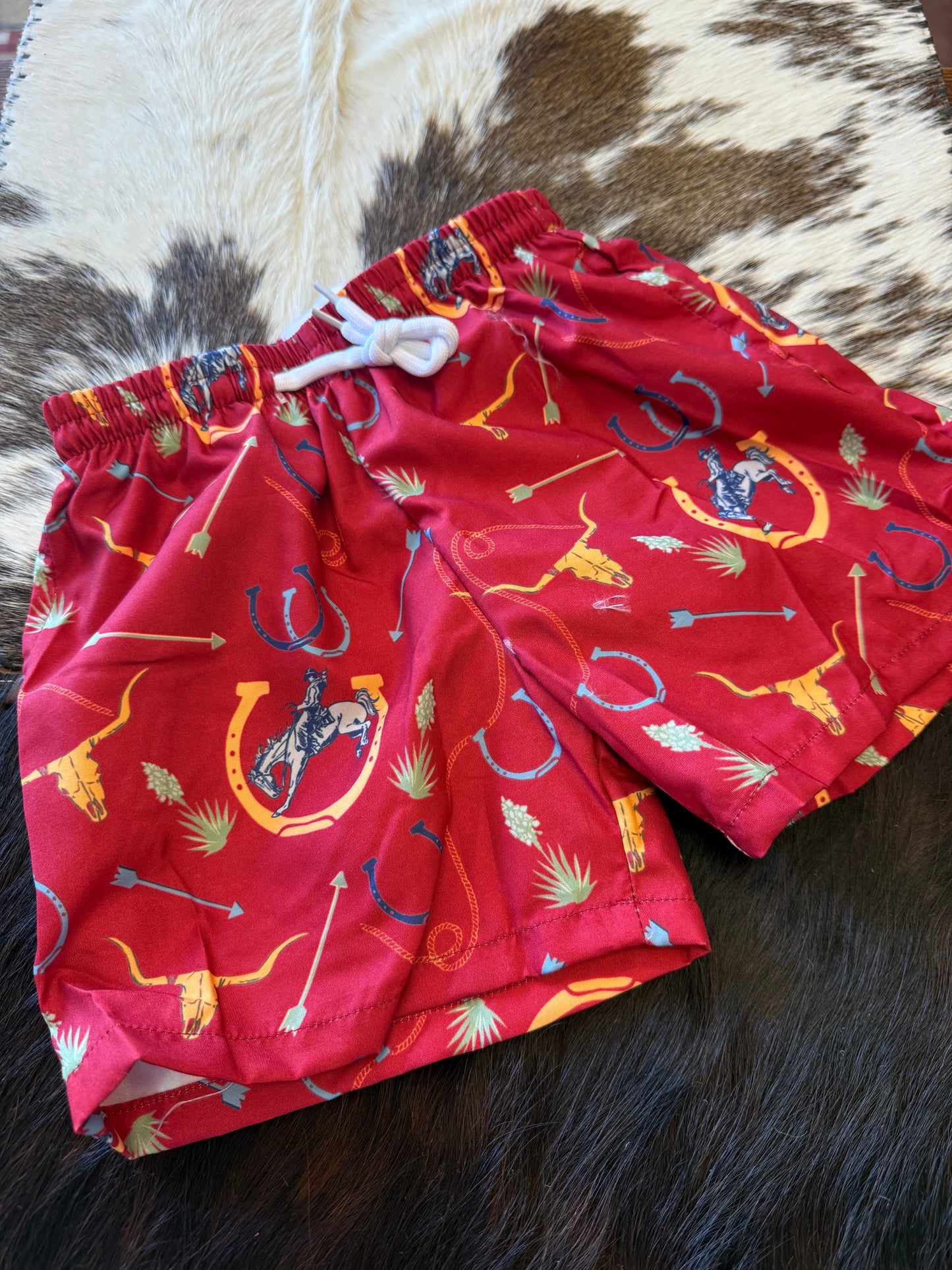 Red Arrow Cowboy Swimsuit