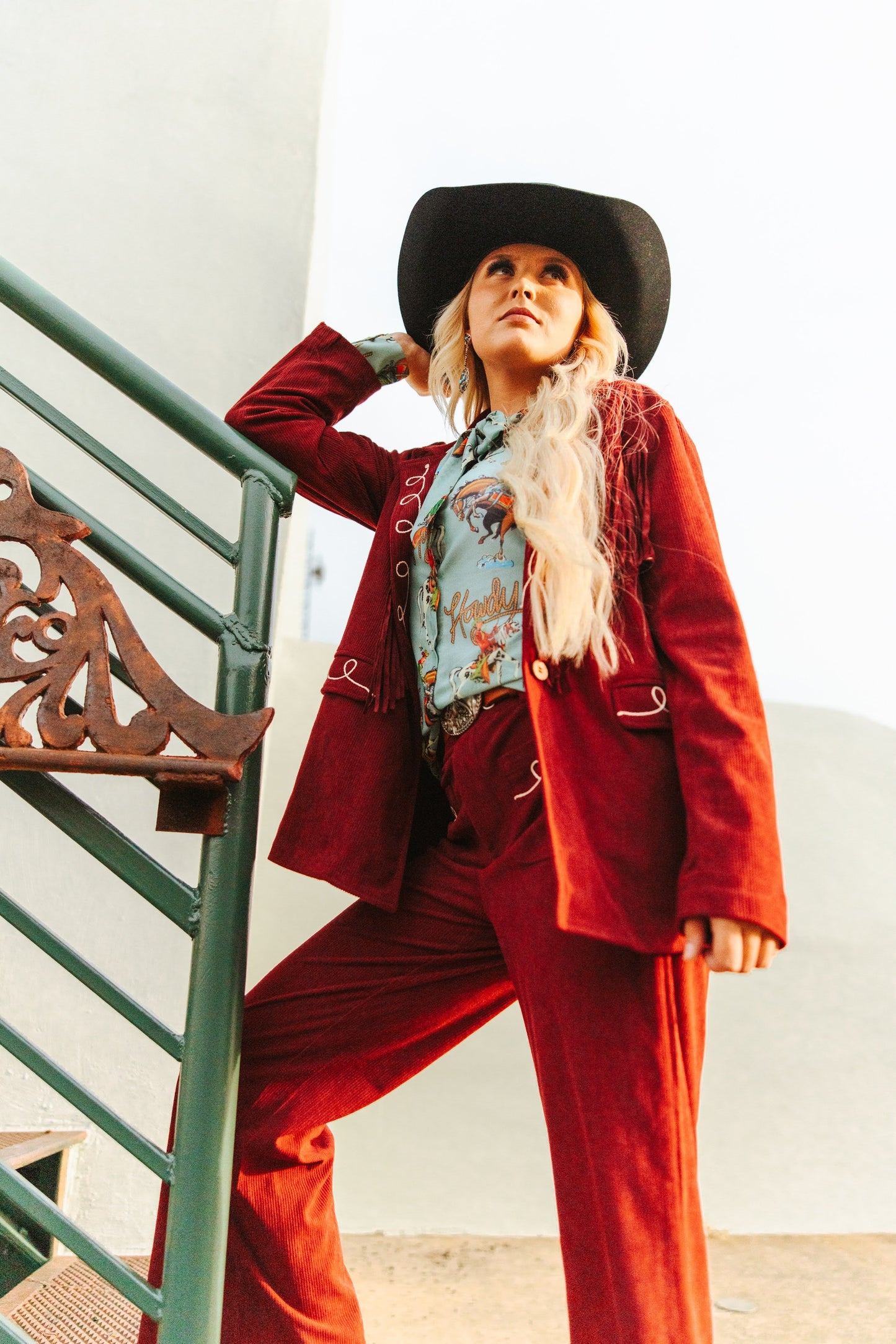 ROPING COWBOY BLAZER