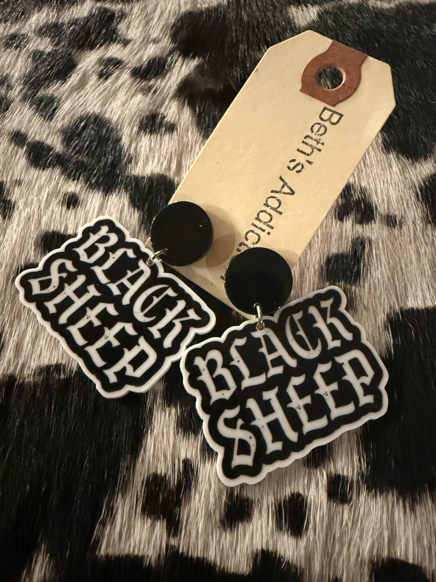 Black Sheep Earrings