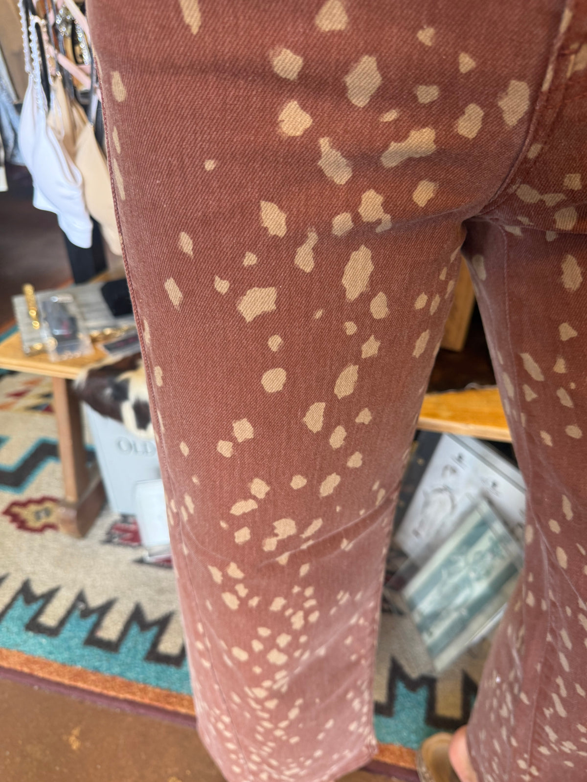 Deer Print Jeans