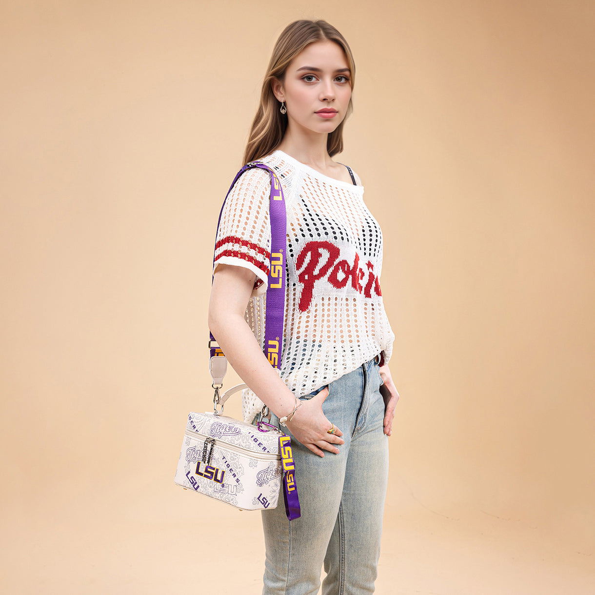Louisiana State University Vanity Top
Handle-Bag