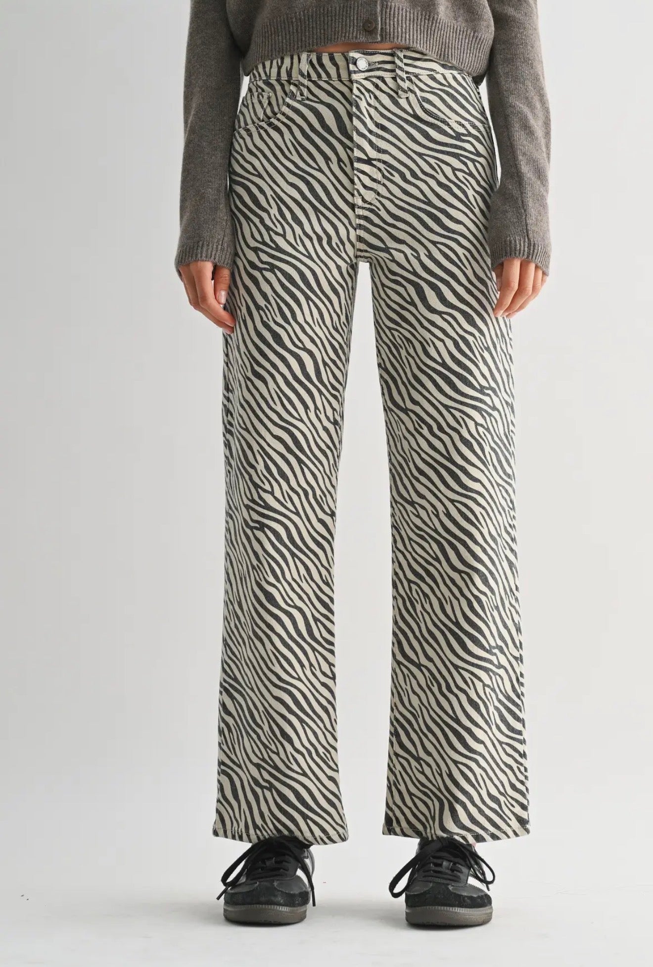 Zebra - High Rise Vintage Straight