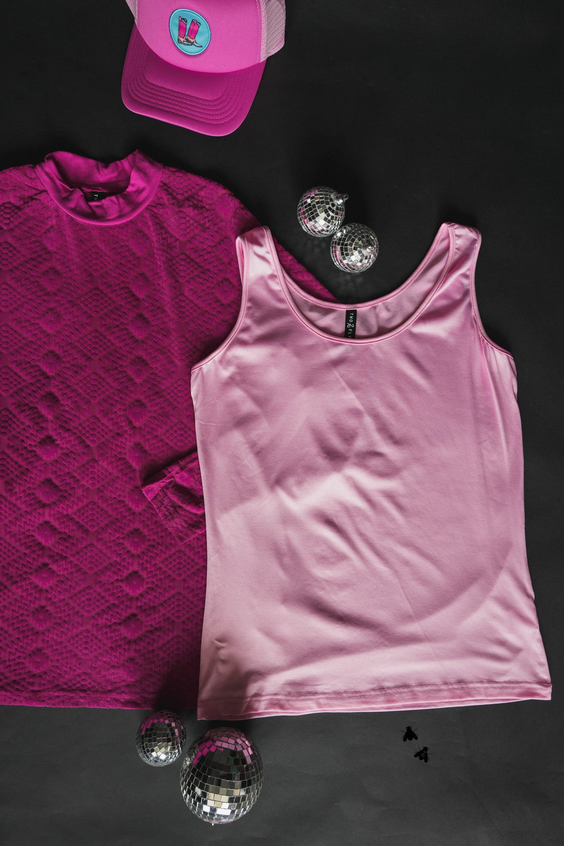 Two Piece Aztec Mesh Top