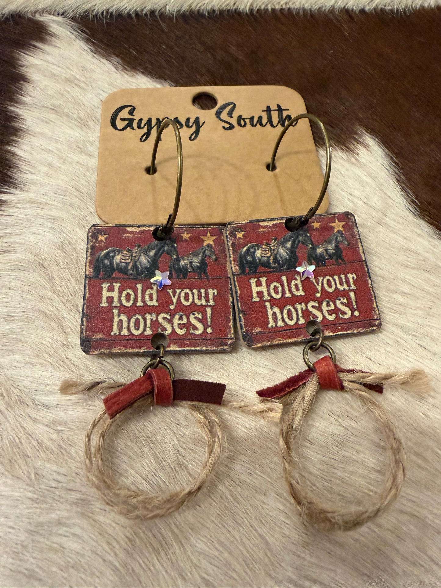 Hold Your Horses Earrings
