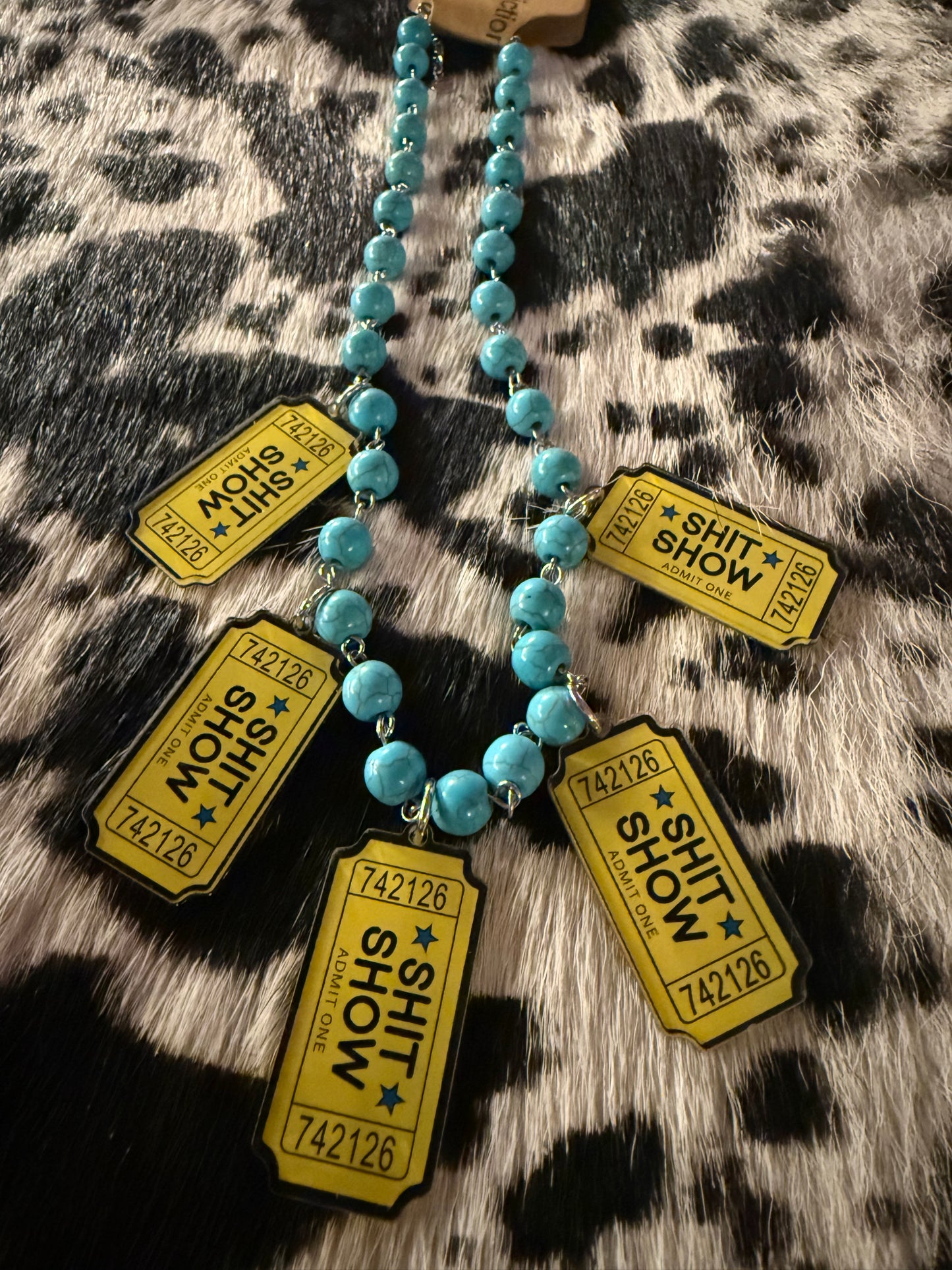 Welcome To The Shit Show Necklace