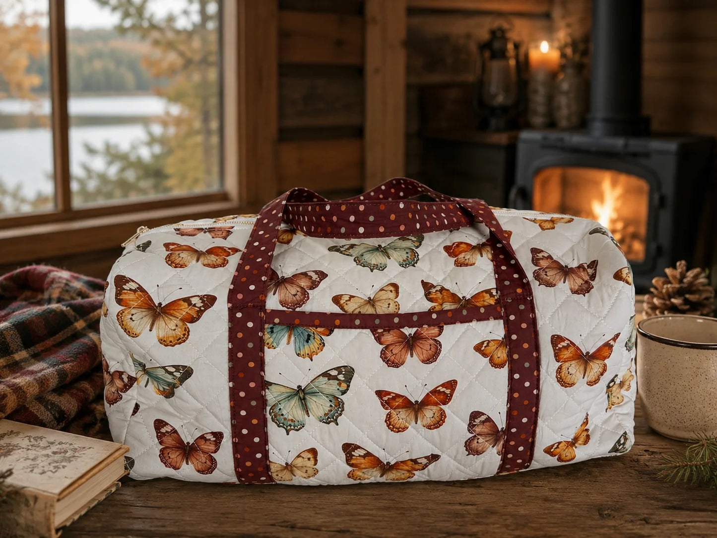 BUTTERFLY 🦋 WEEKENDER DUFFEL BAG