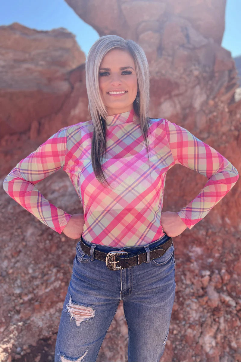 APRIL SHOWERS MESH TOP