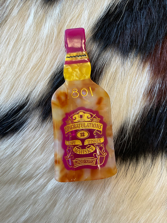 Whiskey Claw Clip