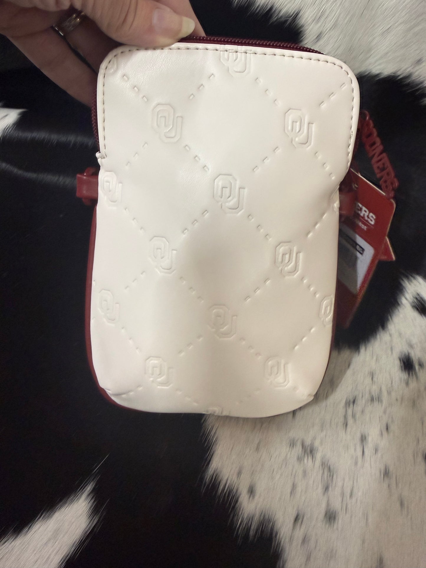 OU Crossbody with OU Strap and Wristlet