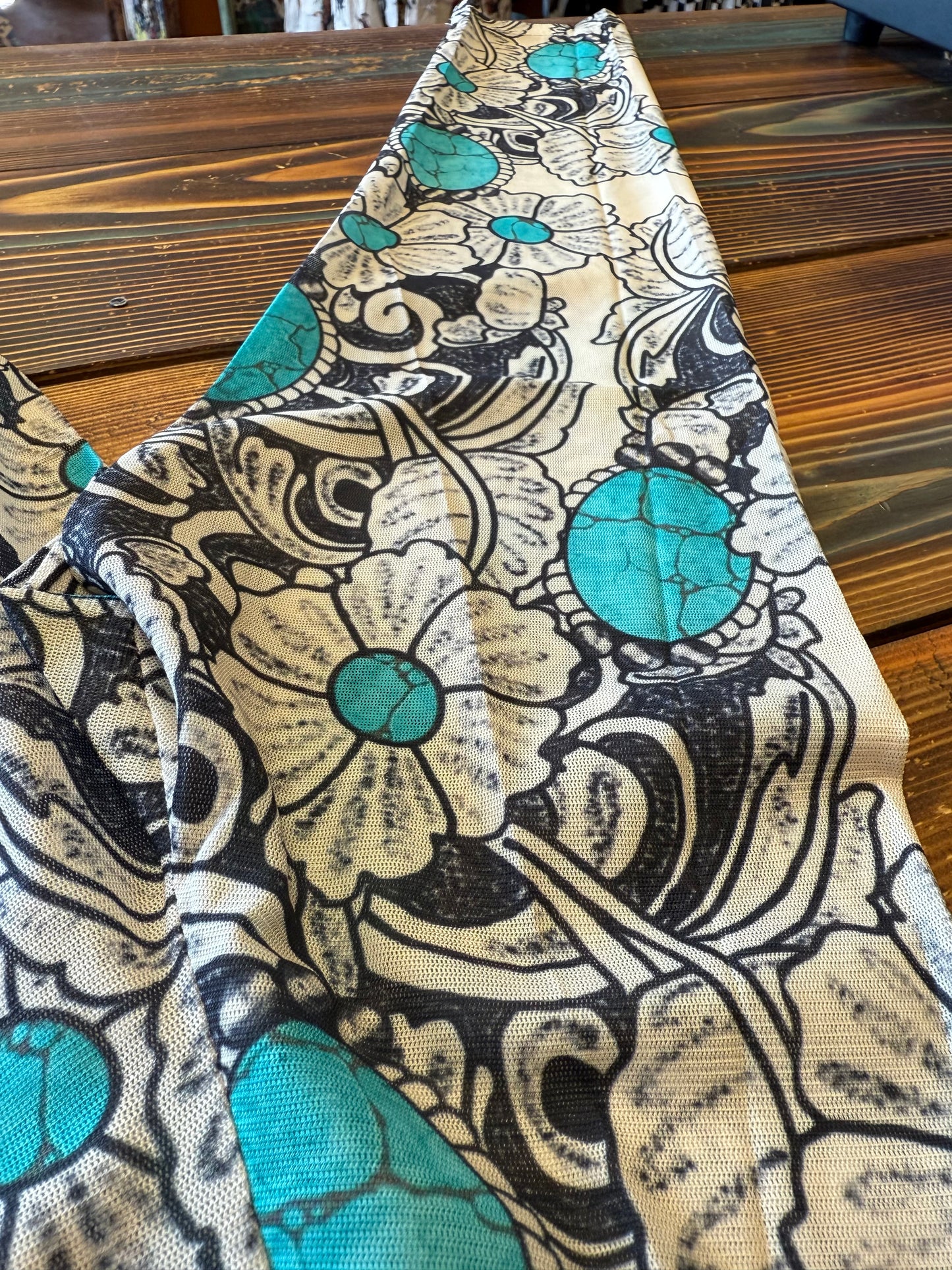 Tattoos On The Town Mesh Top