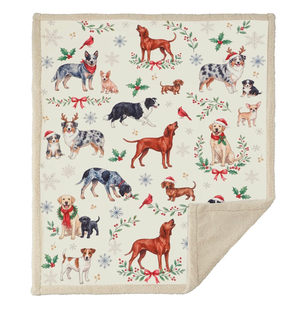 Christmas Dogs - Campfire
Sherpa Throw