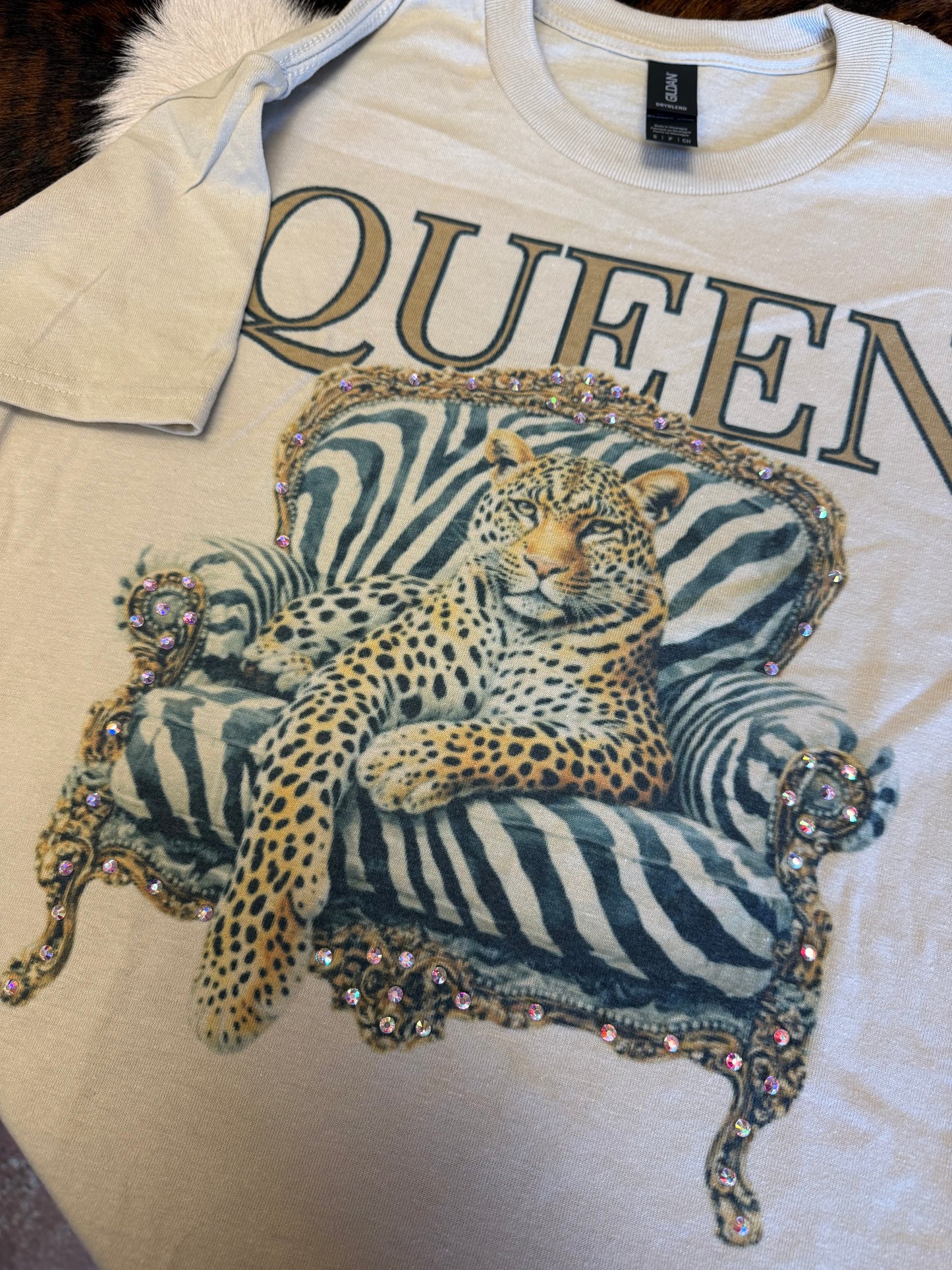 Cheetah Queen Tee