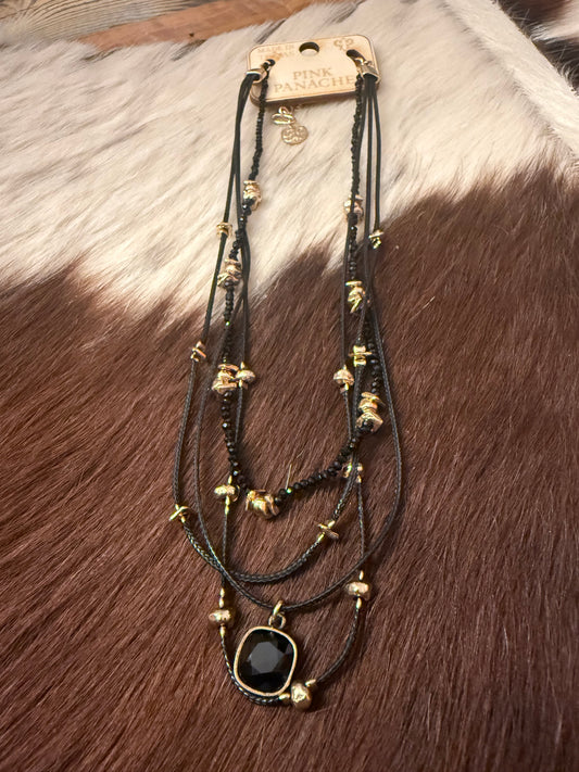 Black Beauty Necklace