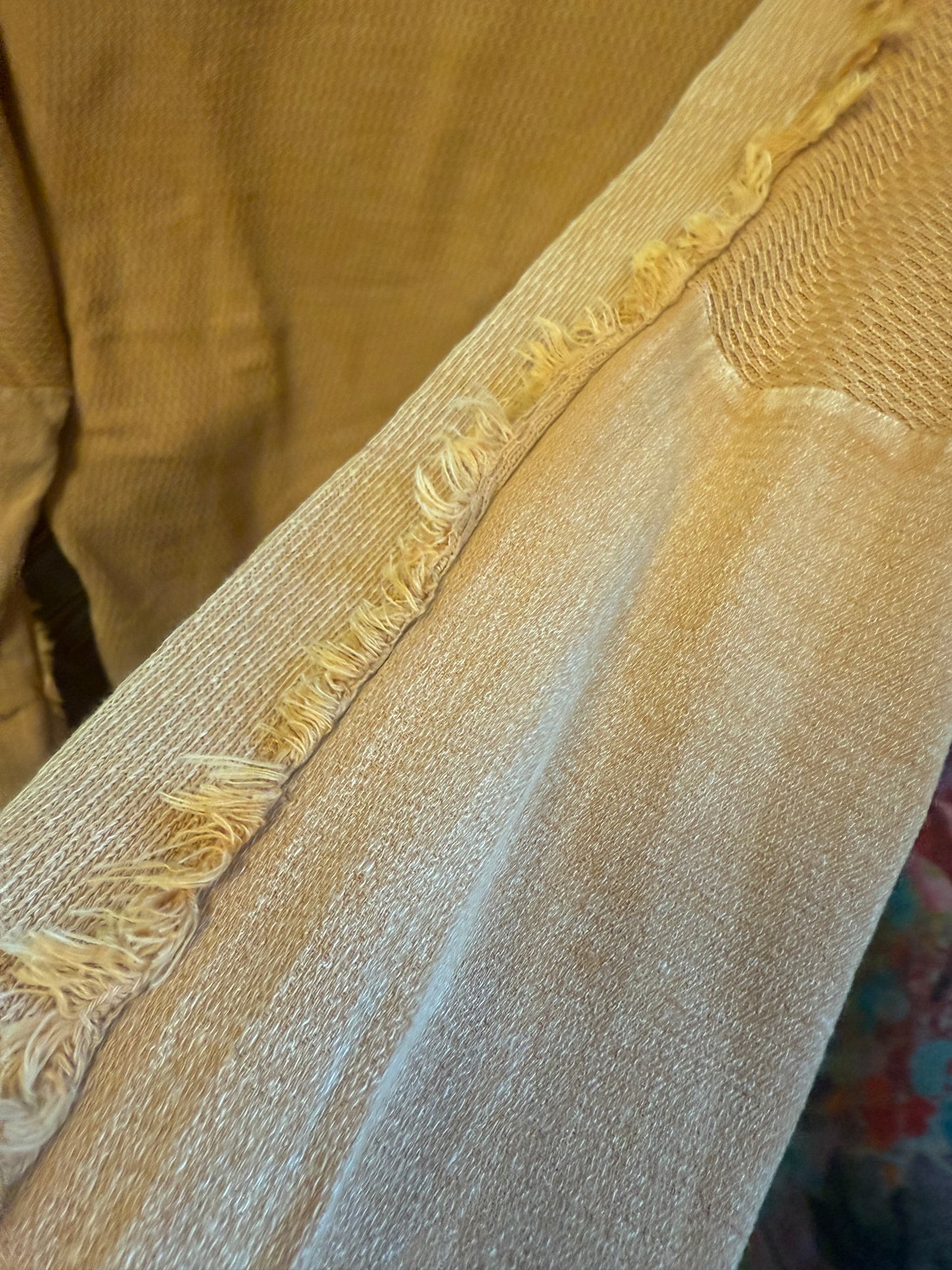 TEXTURED WASHED THERMAL PULLOVER