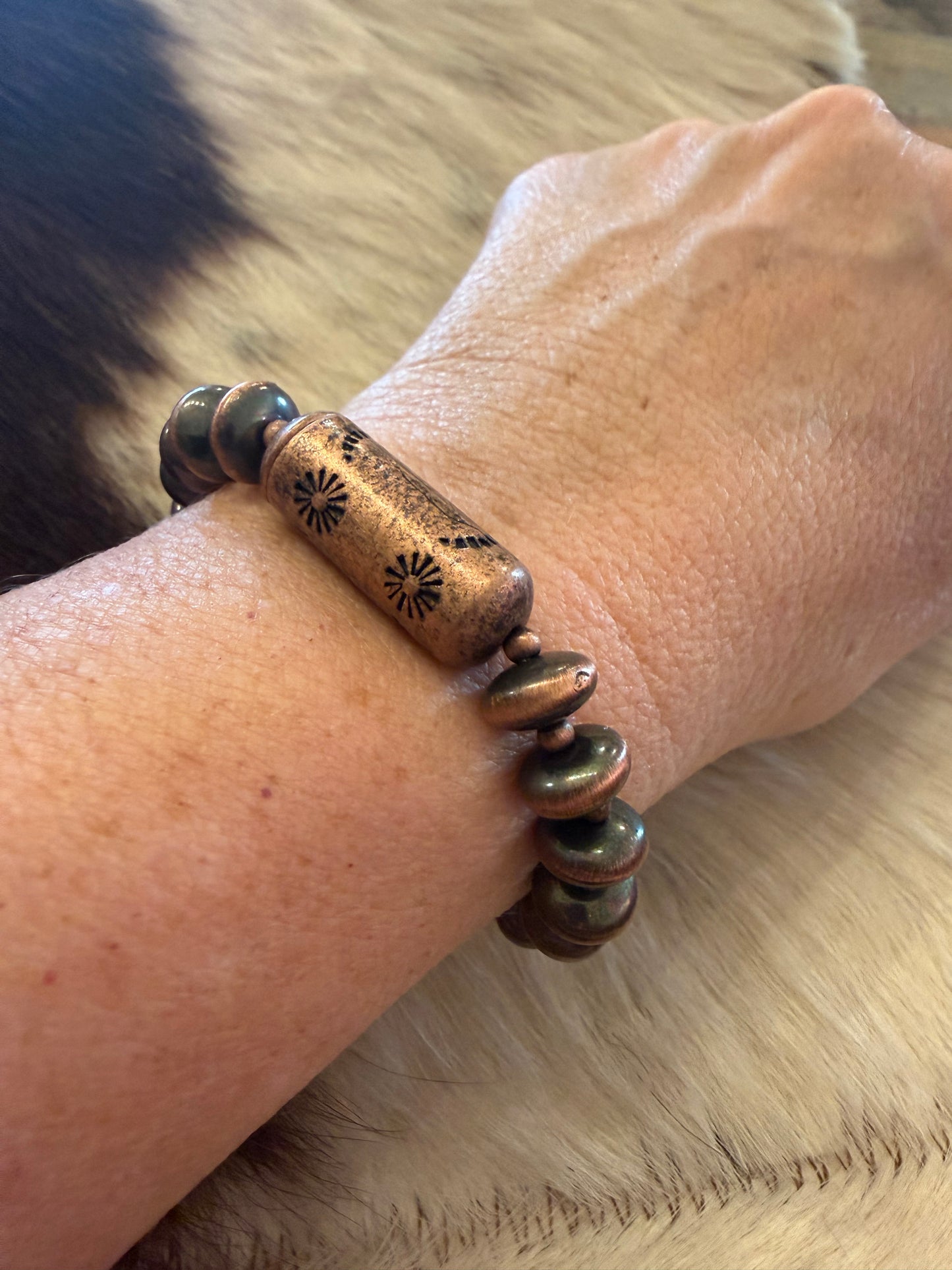 Carter Copper Bracelet - Stretch