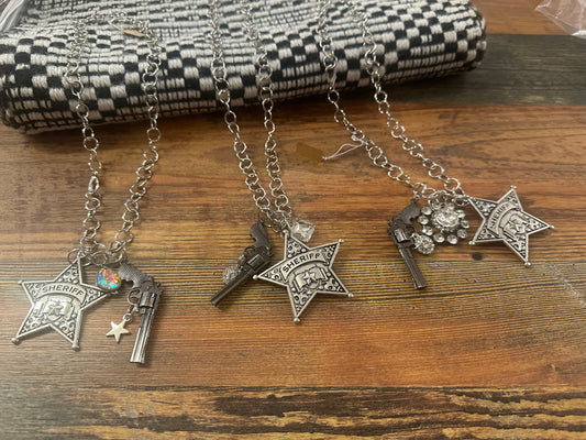 Sheriff Charms Necklace