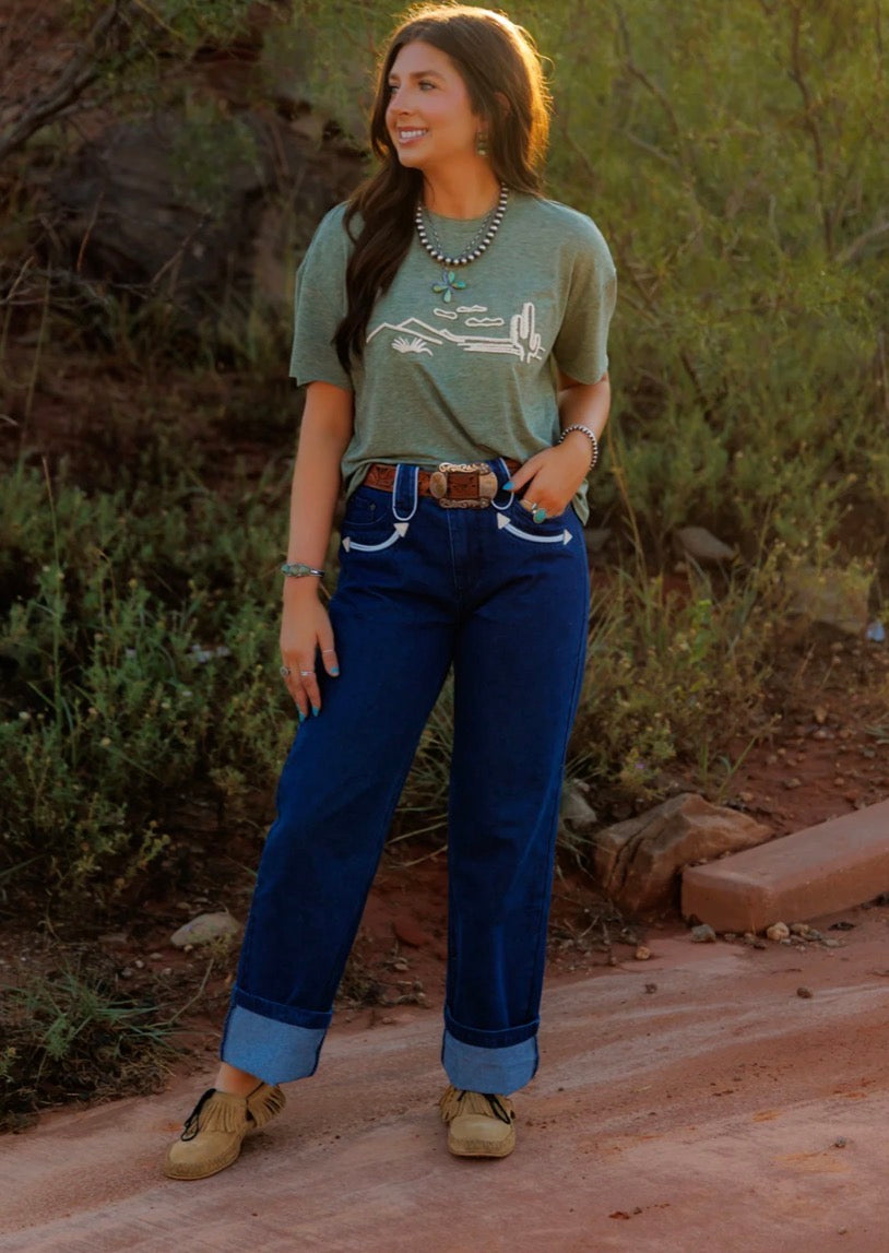 Smiley Denim Jeans